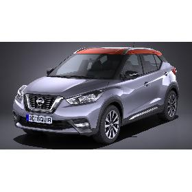 Nissan Kicks 2017 3D model